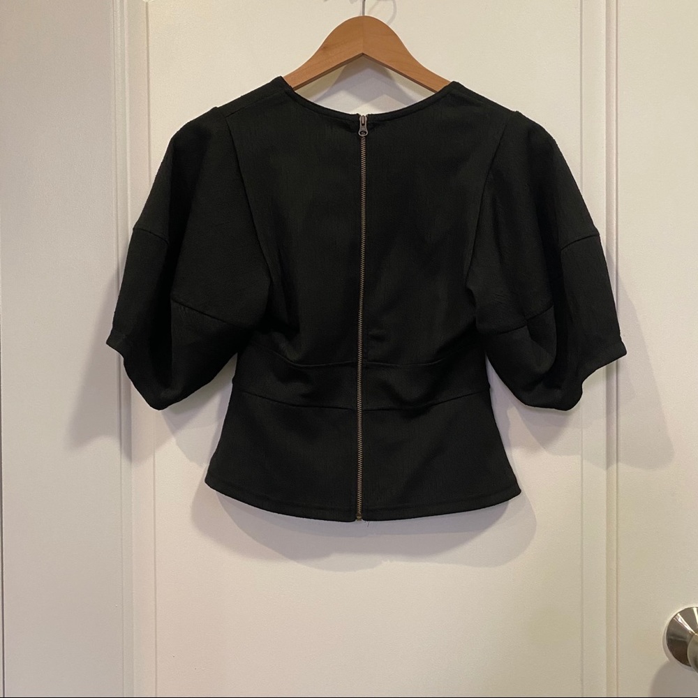 Free People Bubble Sleeve Blouse - Picture 4 of 4